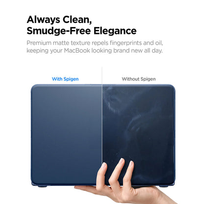 Coque Spigen Airskin pour Apple MacBook Neo 13 pouces, Indigo Satiné ACS11814