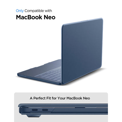 Coque Spigen Airskin pour Apple MacBook Neo 13 pouces, Transparente Satinée ACS11543