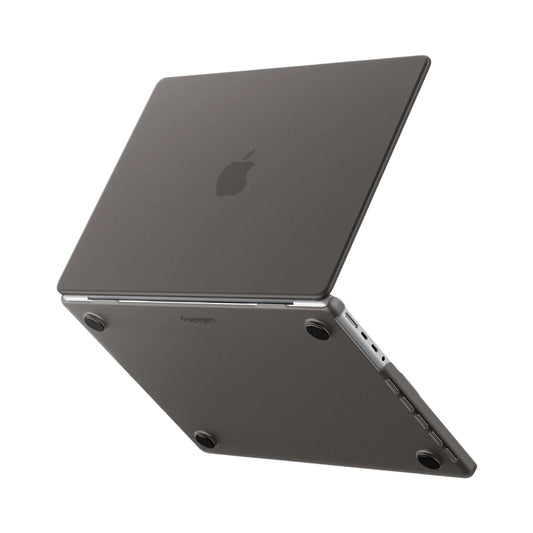 Spigen Airskin Hülle für Apple MacBook Pro 14 Zoll (2026) / (2025) / (2023) / (2022) / (2021), Schwarz Matt ACS11529
