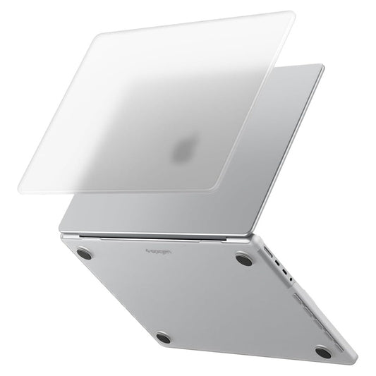 Spigen Airskin Hülle für Apple MacBook Pro 16 Zoll (2026) / (2024) / (2023) / (2021), Transparent Satin ACS11526