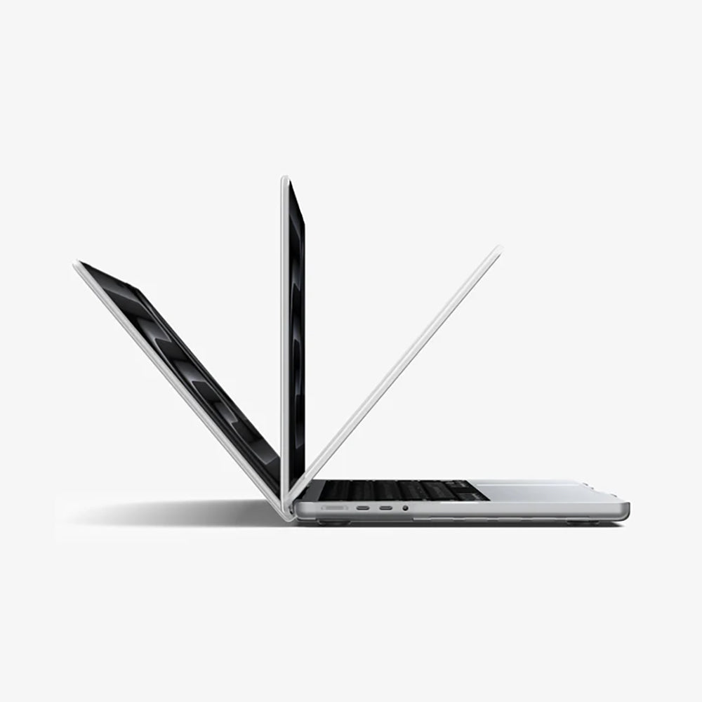 Coque Spigen Airskin pour Apple MacBook Pro 16 pouces (2026) / (2024) / (2023) / (2021), Transparente Satinée ACS11526