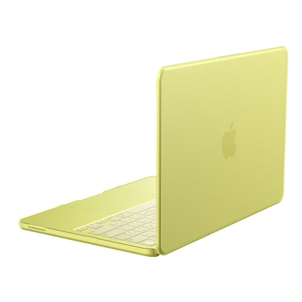 Coque Spigen Airskin pour Apple MacBook Neo 13 pouces, Jaune Satiné ACS11544
