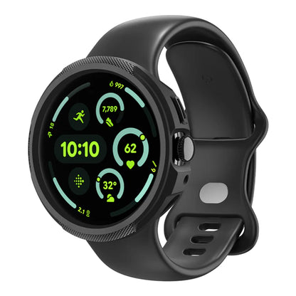 Spigen Liquid Air Hülle für Google Pixel Watch 4 45mm, Matt Schwarz ACS11222