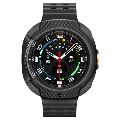 Housse Spigen Liquid Air pour Samsung Galaxy Watch8 Classic, Noir Mat ACS09841