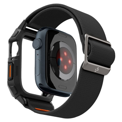 Spigen Lite Fit Pro hoes voor Apple Watch 44mm Series, Matzwart ACS07103