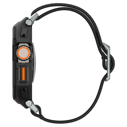 Spigen Lite Fit Pro hoes voor Apple Watch Ultra Series, Mat Zwart ACS07104