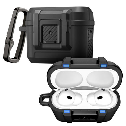 Spigen Lock Fit hoes voor Apple AirPods Pro 3, Mat Zwart