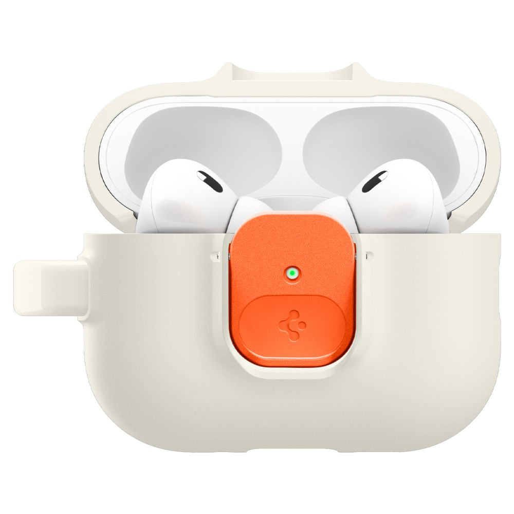 Spigen Nano Pop hoesje voor Apple AirPods Pro 3, Beige Oranje