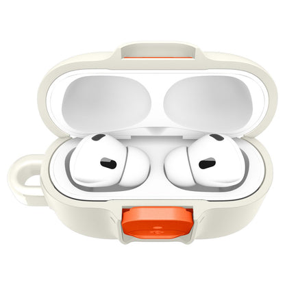 Spigen Nano Pop hoesje voor Apple AirPods Pro 3, Beige Oranje