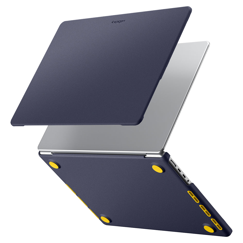 Coque Spigen Nano Pop pour Apple MacBook Pro 16 pouces (2026) / (2024) / (2023) / (2021), Bleu marine ACS11274