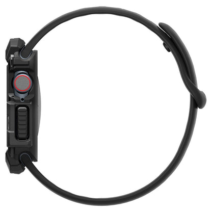 Spigen Rugged Armor Hülle für Apple Watch Series 10 / 11 42mm, Schwarz ACS08585