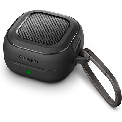 Étui Spigen Rugged Armor pour Samsung Galaxy Buds4 / Buds4 Pro, Noir Mat ACS11200