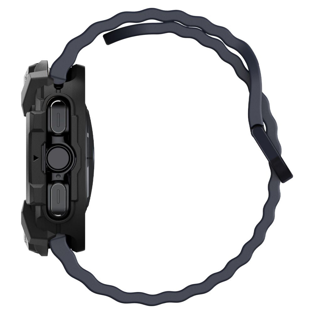 Spigen Rugged Armor Case for Samsung Galaxy Watch Ultra, Black