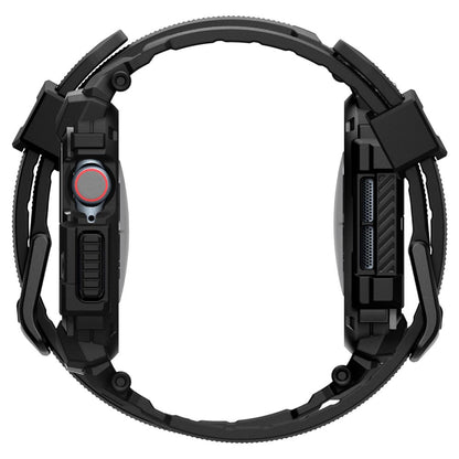 Étui Spigen Rugged Armor Pro pour Apple Watch Series 10 42mm, Noir Mat ACS08591