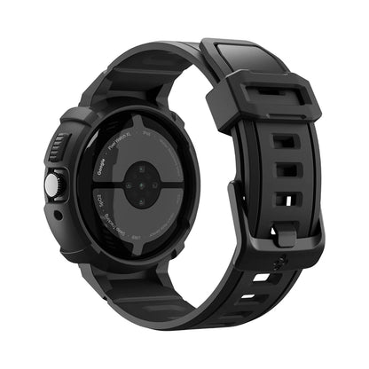 Spigen Rugged Armor Pro hoesje voor Google Pixel Watch 41mm Series, Zwart ACS09484