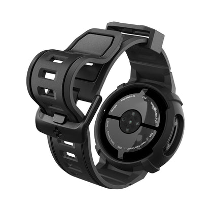 Spigen Rugged Armor Pro hoesje voor Google Pixel Watch 41mm Series, Zwart ACS09484