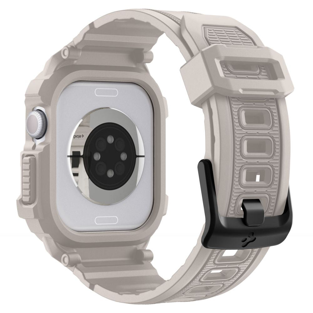Étui Spigen Rugged Armor Pro V2 pour Apple Watch Series 10 / 11 46mm, Beige ACS10506