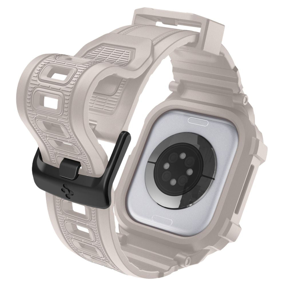 Étui Spigen Rugged Armor Pro V2 pour Apple Watch Series 10 / 11 46mm, Beige ACS10506