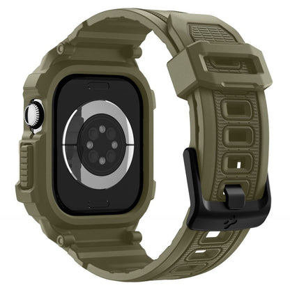 Spigen Rugged Armor Pro V2 hoes voor Apple Watch Series 10 46mm, Kaki