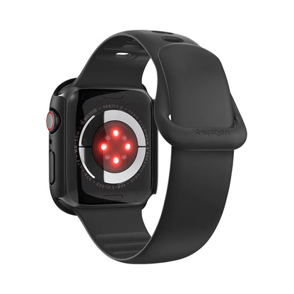 Coque Spigen Thin Fit 360 pour Apple Watch Series 44mm, Noire ACS11592