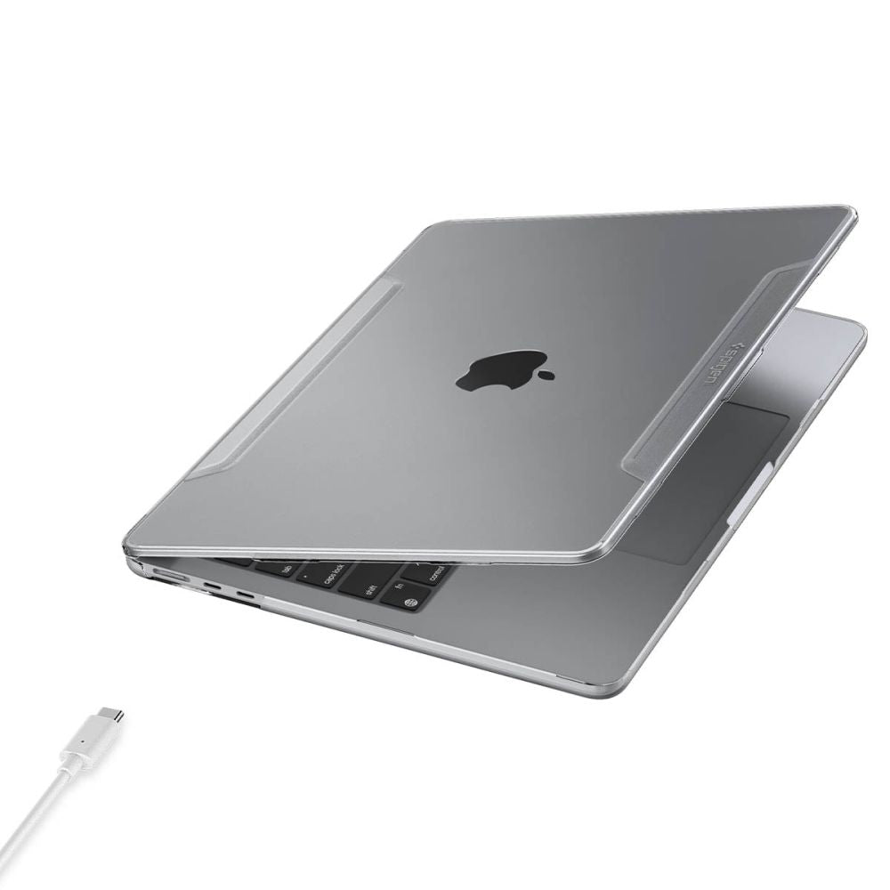 Spigen Thin Fit hoes voor Apple MacBook Air 13inch (2026) / (2025) / (2024) / (2022), Transparant ACS05271