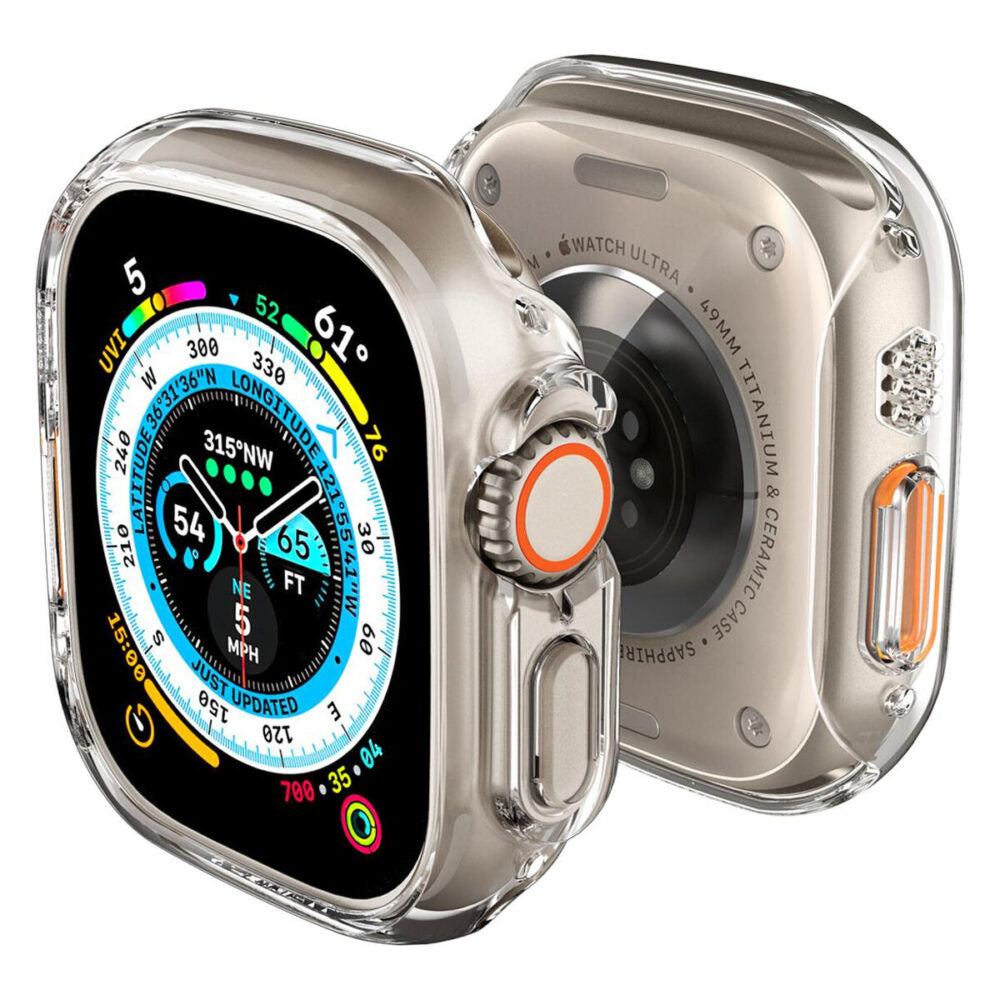 Coque Spigen Thin Fit pour Apple Watch Ultra Series, Transparente ACS05917