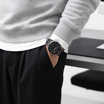 Tech-Protect Defense Hülle für Samsung Galaxy Watch 9 / Watch8 44mm, 2er Set, Schwarz / Transparent