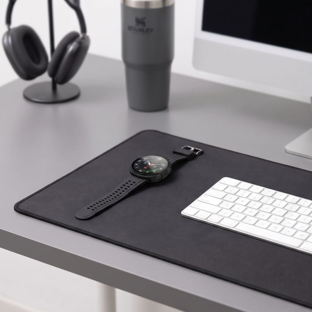 Coque Tech-Protect Defense pour Samsung Galaxy Watch9 / Watch8 40mm, Set de 2 pièces, Noire / Transparente