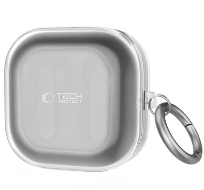 Coque Tech-Protect Flexair pour Samsung Galaxy Buds4 / Buds4 Pro, Transparente