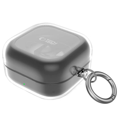 Coque Tech-Protect Flexair pour Samsung Galaxy Buds4 / Buds4 Pro, Transparente