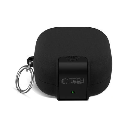 Tech-Protect Slim Hook Hülle für Samsung Galaxy Buds4 / Buds4 Pro, Schwarz