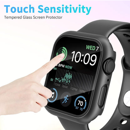 Coque Techsuit Defense360 Pro pour Apple Watch 44mm Series, Noire