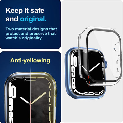 Coque Techsuit Defense360 Pro pour Apple Watch 7 41mm Series, Transparente