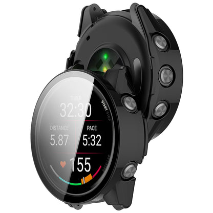 Techsuit Defense360 Pro Hülle für Garmin Forerunner 170 / 70, Schwarz