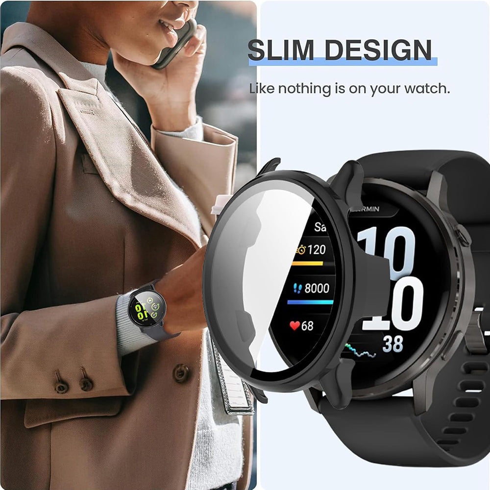 Techsuit Defense360 Pro Hülle für Garmin Venu 4 41mm, Beige