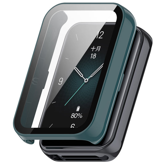 GIOPUEY Siliconen hoesje compatibel met Honor Band 9, met 3 GIOPUEY Siliconen hoesje compatibel met Honor Band 9, met 3