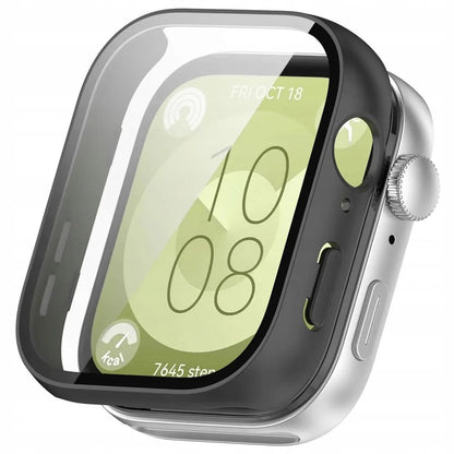 Coque Techsuit Defense360 Pro pour Huawei Watch Fit 3, Noire