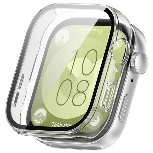 Techsuit Defense360 Pro hoesje voor Huawei Watch Fit 3, Transparant
