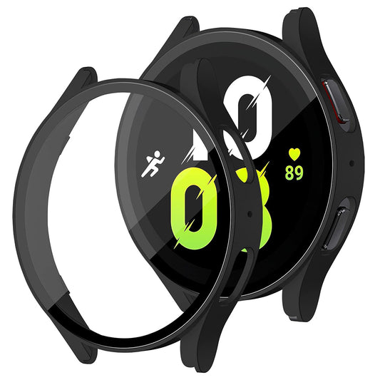 Techsuit Defense360 Pro hoes voor Samsung Galaxy Watch5 / Watch4 44mm Series, Zwart