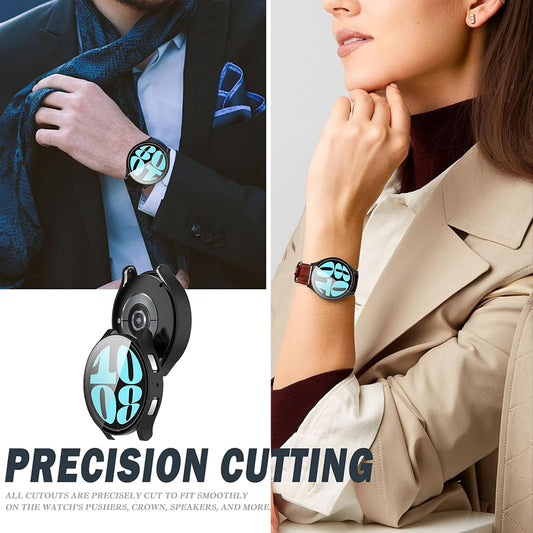 Coque Techsuit Defense360 Pro pour Samsung Galaxy Watch6 40mm, Transparente