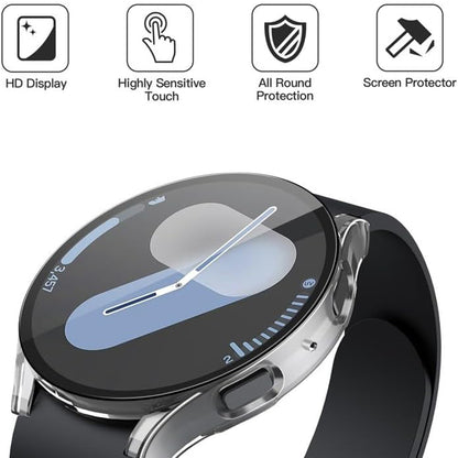 Coque Techsuit Defense360 Pro pour Samsung Galaxy Watch7 44mm, Transparente