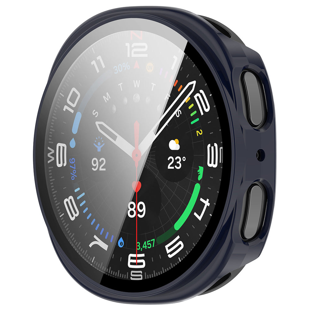 Techsuit Defense360 Pro Case for Samsung Galaxy Watch8 40mm, Navy Blue