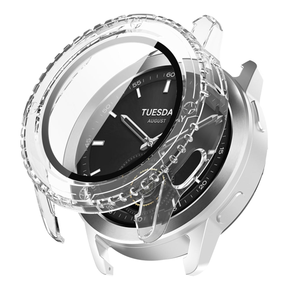 Techsuit Defense360 Pro Hülle für Xiaomi Watch S3, Transparent