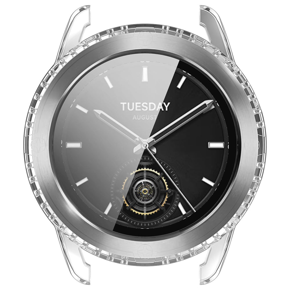 Techsuit Defense360 Pro Hülle für Xiaomi Watch S3, Transparent