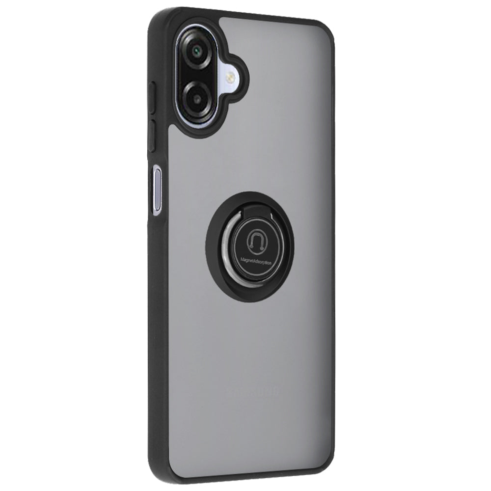 Hülle für Samsung Galaxy A07 4G A075, Techsuit, Glinth, Schwarz