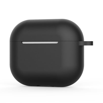 Techsuit Silicone Hoesje voor Apple AirPods 4, Zwart