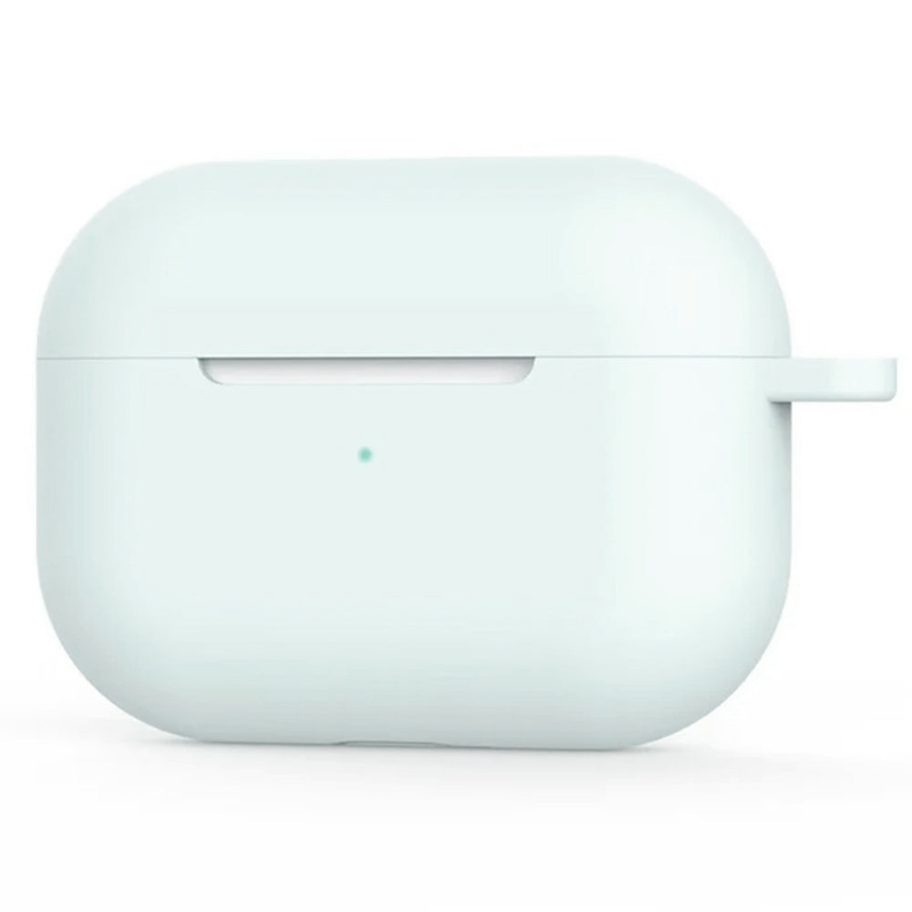Coque Techsuit Silicone pour Apple AirPods 4, Turquoise Clair
