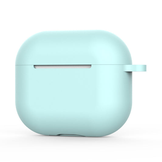 Techsuit Silikonhülle für Apple AirPods 4, Hell Türkis