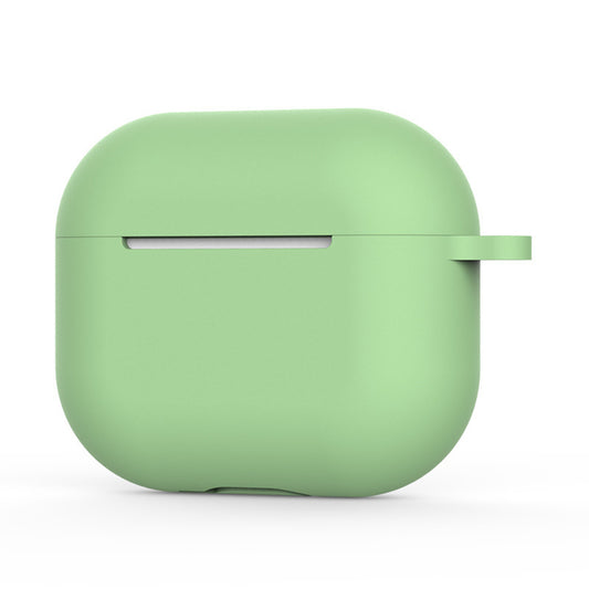 Coque Techsuit Silicone pour Apple AirPods 4, Vert Clair