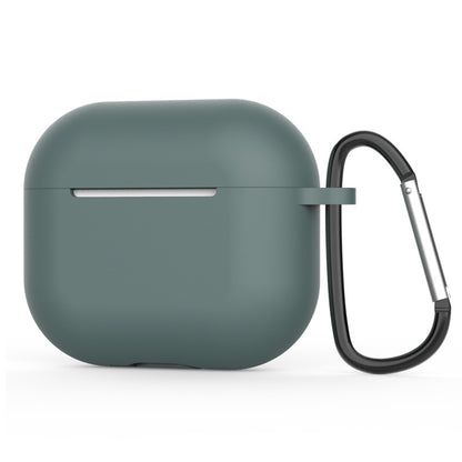 Techsuit Silikonhülle für Apple AirPods 4, Dunkelgrün